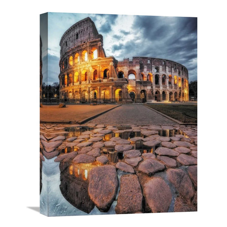 The Colosseum (16.7"W x 22"H x 1.5"D)
