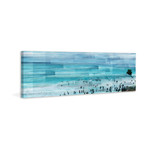 Turquoise Beach // Canvas (30"W x 10"H x 1.5"D)