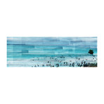 Turquoise Beach // Canvas (30"W x 10"H x 1.5"D)