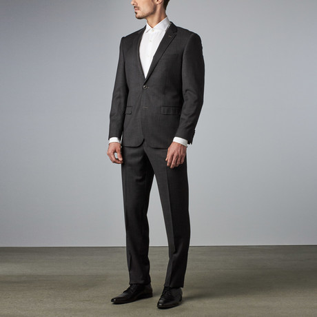 Slim-Fit Suit // Charcoal Pindot (US: 36S)