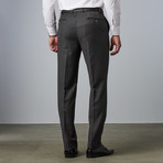 Bella Vita // Slim-Fit Suit // Charcoal Sharkskin (US: 36S)