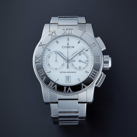 Corum Romulus Chronograph Automatic // 984.715.20/V810 EB77 // Unworn