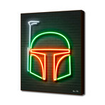 Boba Fett Helmet (Art Block: 16"W x 20"H x 2"D)