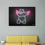 Panda (20"L x 16"H Art Block Framed)