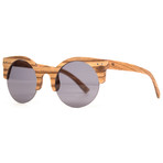 Honey Badger // Zebrawood + Smoke Lens