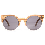 Honey Badger // Zebrawood + Smoke Lens