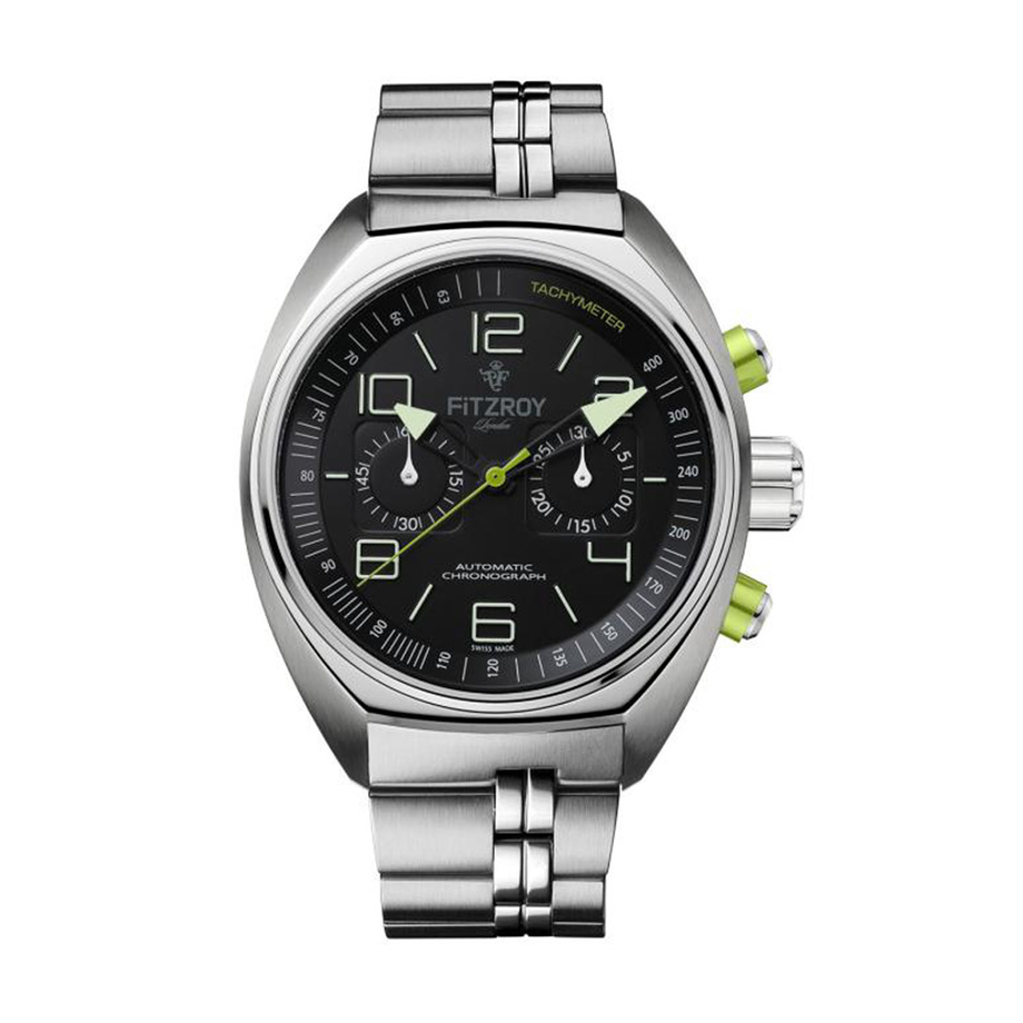 Fitzroy Swiss Automatic Sport Watches Touch of Modern