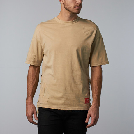 Sand Drop Tee // Natural (S)