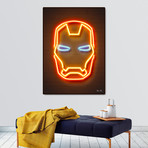 Ironman (16"L x 20"H Art Block Framed)