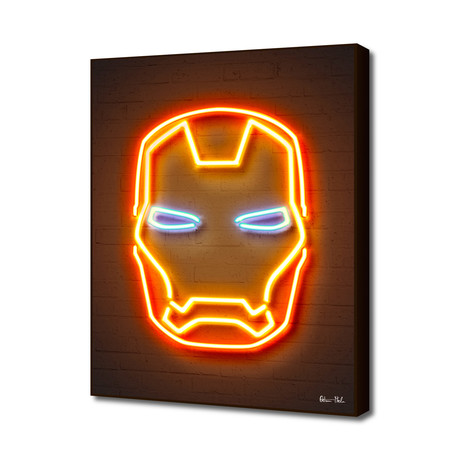 Ironman (16"L x 20"H Art Block Framed)
