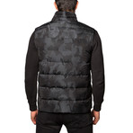 Aspen Down Puffer Vest // Black Camo (2XL)