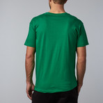 Combed Cotton Tee // Kelly Green (L)