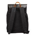 Devon Backpack (Black + Brown)