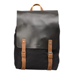 Devon Backpack (Black + Brown)