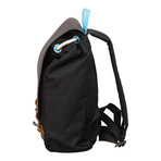 Devon Backpack (Black + Brown)