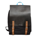 Devon Backpack (Black + Brown)