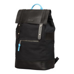 Rider Backpack (Black + Blue)