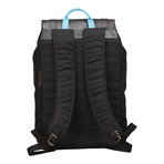 Rider Backpack (Black + Blue)