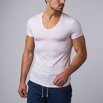 SilverPlus V-Neck Shirt // White (3XL)