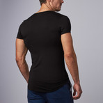 SilverPlus V-Neck Shirt // Black (M)