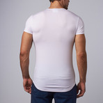 SilverPlus V-Neck Shirt // White (XL)