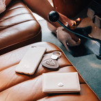 The Release Key Ring (Caviar White)