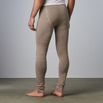Merino Wool Legging // Sand Brown (S)
