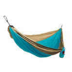 Single Parachute Hammock (Khaki + Olive Green)