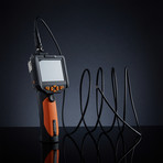 Endoscope Borescope Waterproof Inspection Camera + 3.5" LCD Screen // Slim (1 Meter Tube)