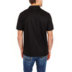 St Lynn // Loyd Polo Shirt // Black (S)