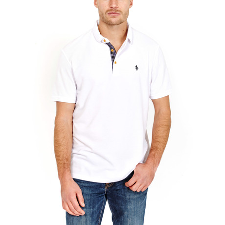 St Lynn // Morehouse Polo Shirt // White (XS)