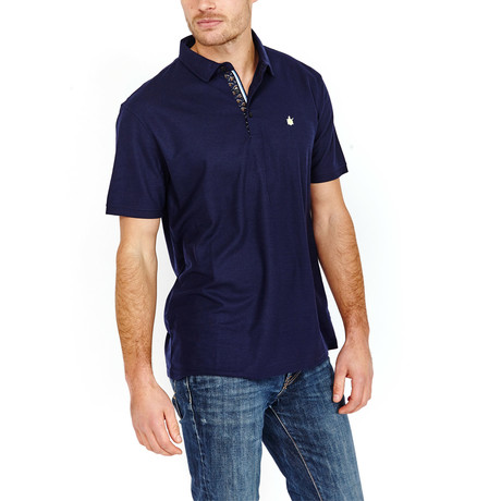 St Lynn // Randal Polo Shirt // Navy (S)