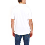 St Lynn // Casey Polo Shirt // White (XL)