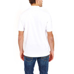 St Lynn // Casey Polo Shirt // White (L)