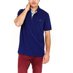 St Lynn // Gerry Polo Shirt // Royal Blue (XL)