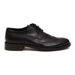 Monterone Wingtip Dress Shoe // Nero (Euro: 39)