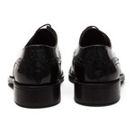 Moncenisio Wingtip Dress Shoe // Nero (Euro: 43)