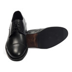 Volvera Plain Toe Cap Brogue // Nero (Euro: 46)