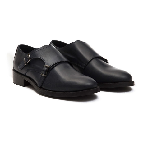 Pedesina Double Monk Strap // Blue (Euro: 39)