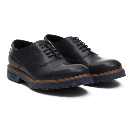 Valamala Plain Toe Cap Brogue // Blue (Euro: 39)