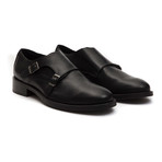 Pedesina Double Monk Strap // Nero (Euro: 43)