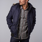 Hayes Heavy Winter Coat // Navy (M)