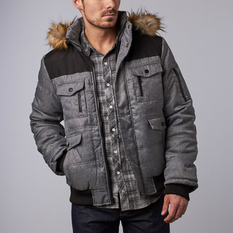 Ralph Heavy Winter Coat // Grey (S)