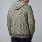 Distortion // Amari Zip Up Hoodie // Black (M)