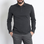 Ermenegildo Zegna // Long Sleeve Polo // Grey (M)