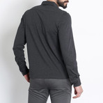 Ermenegildo Zegna // Long Sleeve Polo // Grey (M)