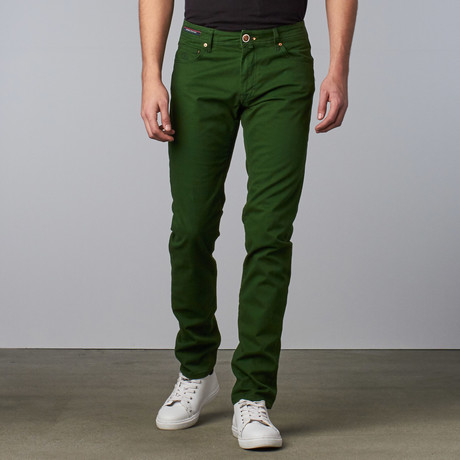 Foster Denim Jean // Green (26)