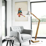 Walking Shadow Guitarist (26"W x 18"H x 0.75"D)