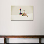 Walking Shadow Giraffe (26"W x 18"H x 0.75"D)