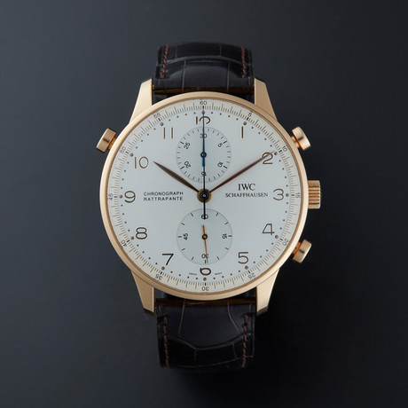 IWC Portuguese Chronograph Manual Wind // IW3712-04 // Pre-Owned